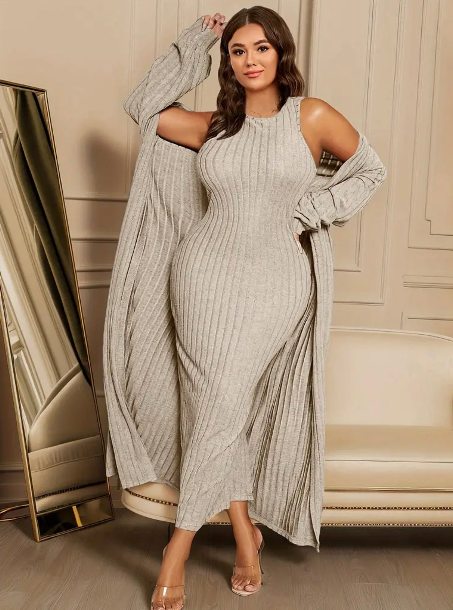 Two piece Set, Long Dress Outfits